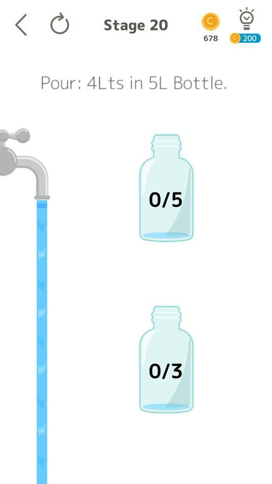 #4. Pouring Water - puzzle game (iOS) 由: 428Games Inc.
