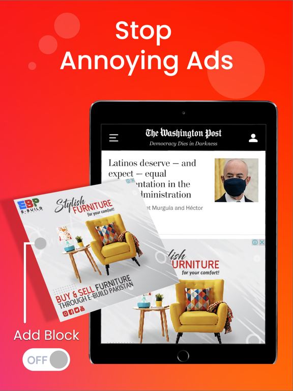 Screenshot #5 pour 360 Content Blocker: Block Ads