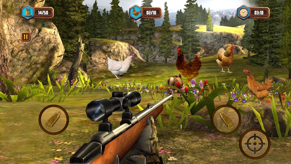 #1. Bird Games : Sniper 3d (iOS) 由: Muhammad Bilal Ayoub