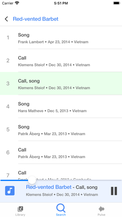 Bird Calls and Songs