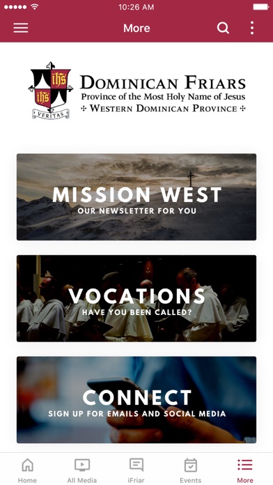 Western Dominican Province Screenshot