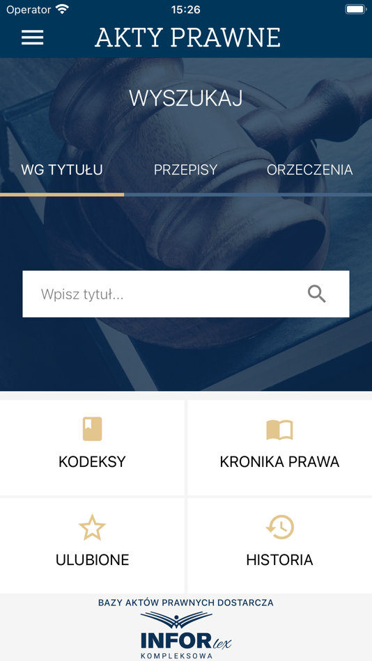 #2. AKTY PRAWNE (iOS) 由: INFOR PL S.A