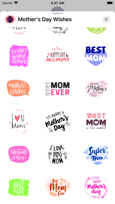 Happy Mother's Day Wishes Screenshot