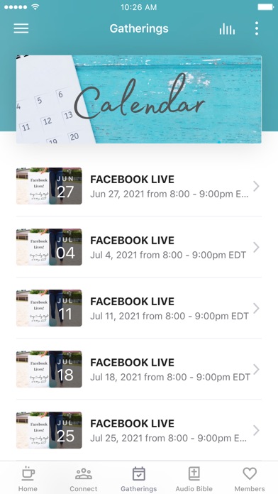 Coaches' Wives Ministry Screenshot