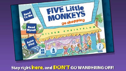 5 Little Monkeys Go Shopping Screenshot