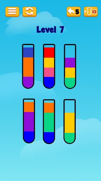 Water Sort Puzzle Sorting