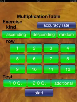 Game screenshot Multiplication Table 12×12 mod apk