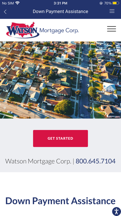 Watson Mortgage Corp. Screenshot