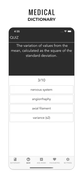 Game screenshot Medical Dictionary -Vocabulary apk