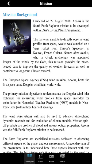 ESA aeolus Screenshot