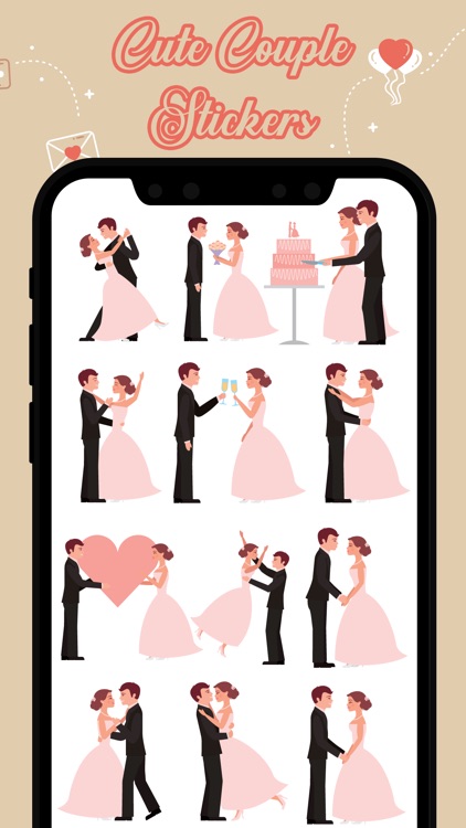 Animated Cute Couple Love