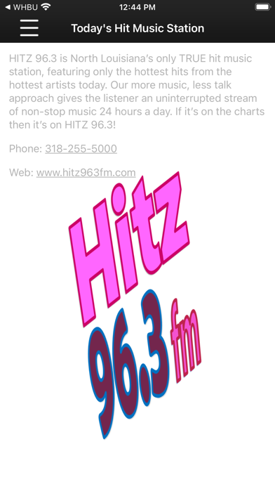 HITZ963FM Screenshot