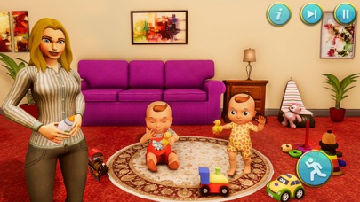 Pregnant Mother Twin Baby Care Screenshot