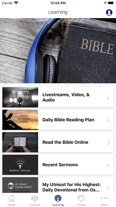 Faith Family Christian Center Screenshot