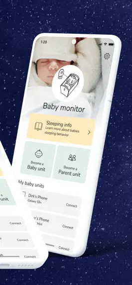 Game screenshot The Wonder Weeks: baby monitor apk