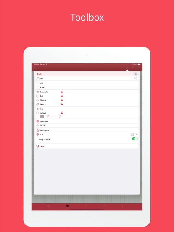 Geoddle iPad screenshot 3 - Graphics & Design app