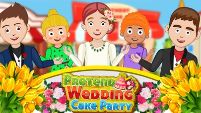 Pretend Wedding Cake Party Screenshot