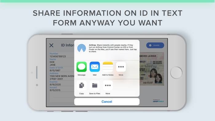 LEADTOOLS ID Reader and Scanner