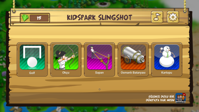 Slingshot Shooting Games