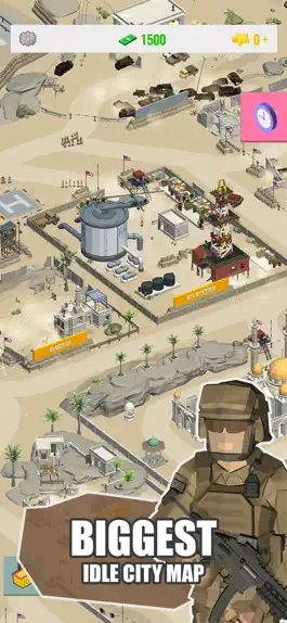 Game screenshot Idle Warzone 3d: Military Game mod apk