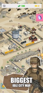 Idle Warzone 3d: Military Game screenshot #1 for iPhone