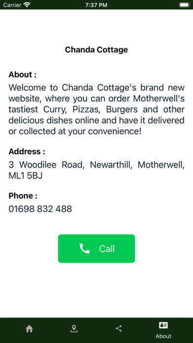 Chanda Cottage Takeaway Screenshot