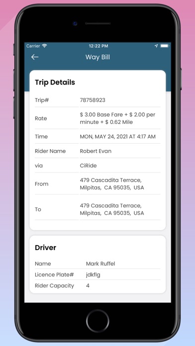 Ciride Driver Screenshot