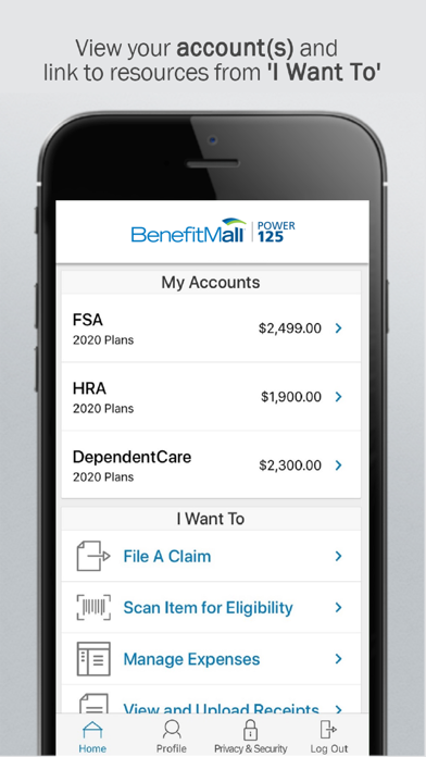BenefitMall Power 125 Screenshot