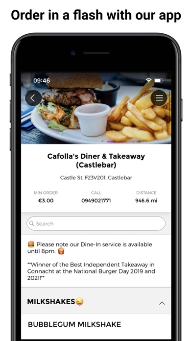 How to cancel & delete Cafolla's Diner & Takeaway from iphone & ipad 1