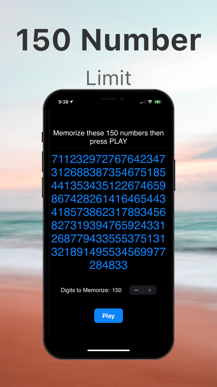 Number Memory Quiz