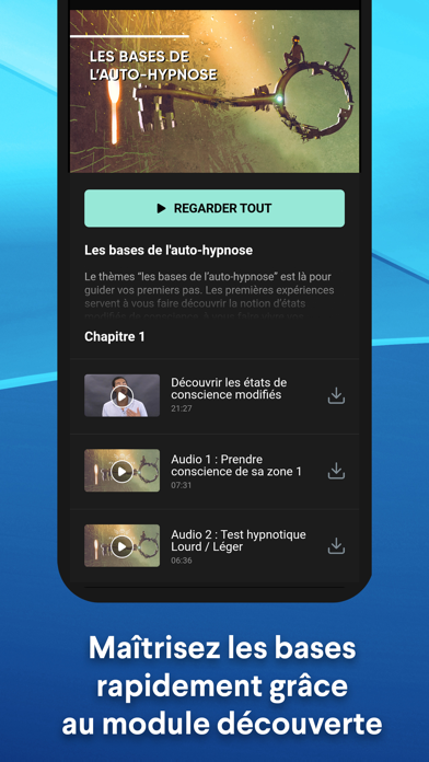 Auto hypnose avec Psychonaute Screenshot