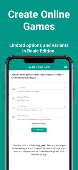 Game screenshot Can't Stop: Dice Game (Basic) apk