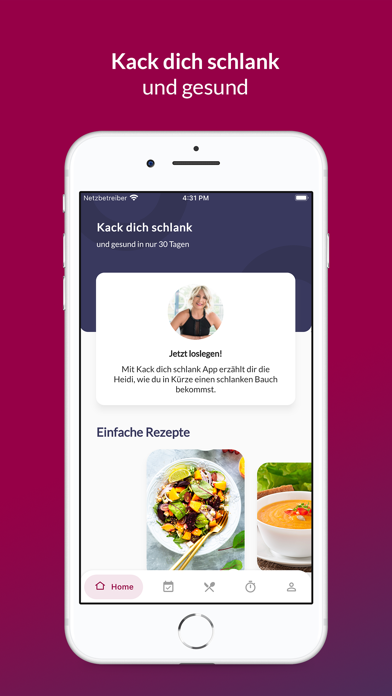 Kack dich schlank Screenshot 1 - AppWisp.com Kack dich schlank Screenshot 1 - AppWisp.com