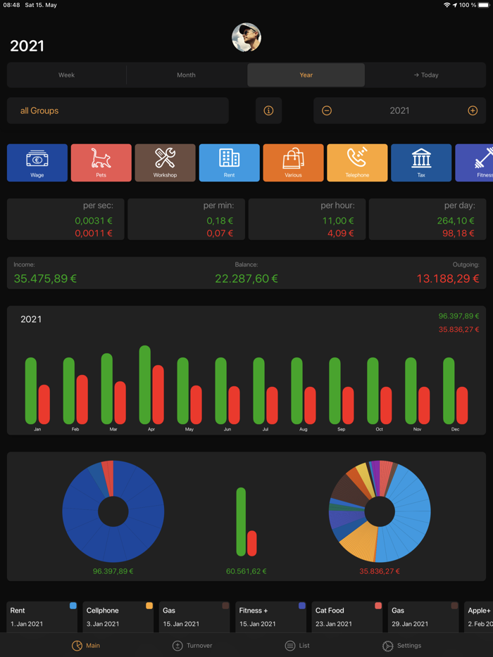 Live Budget - Money Manager