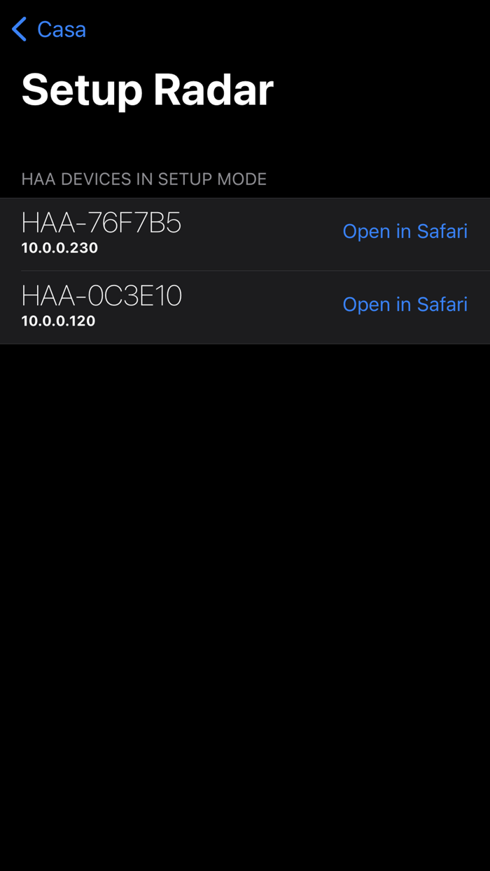 HAA Home Manager for HomeKit