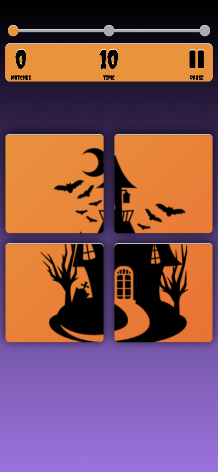 Spooky Match Halloween Game