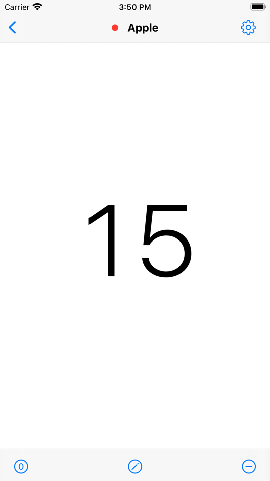 #2. Focus Tally (iOS) 由: Yutaka Kamoto