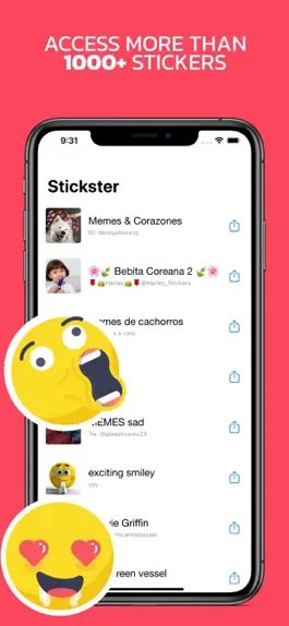 Game screenshot Stickster for Messages mod apk
