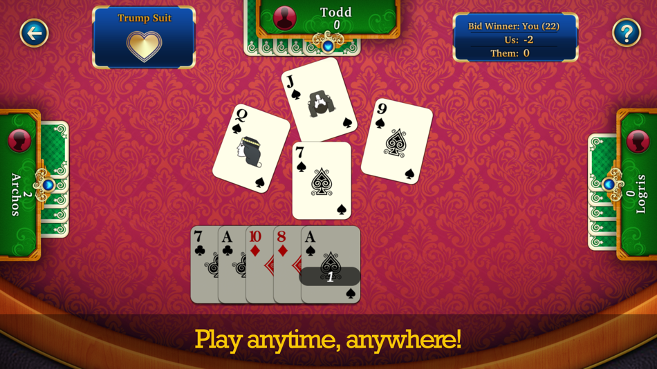 #5. 29 Card Game: Offline Fun Game (iOS) 由: Droid-Veda LLP