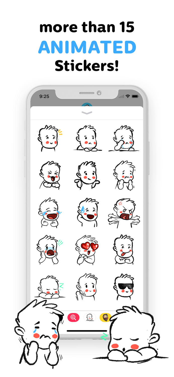 Boy Stickz - Animated Pack