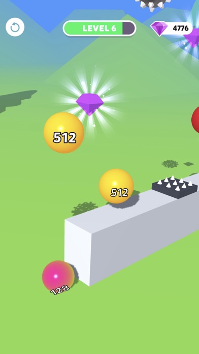 Ball Hop 2048 Screenshot