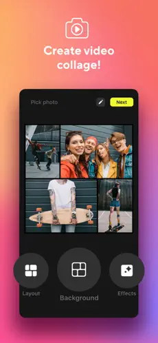 Screenshot 1 Collage Maker and Video Editor iphone