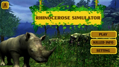 Screenshot #2 pour Rhinoceros Simulator 3D