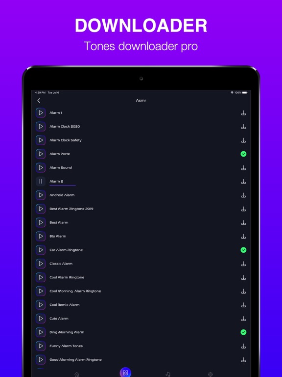 Screenshot #6 pour Ringtones ⊙