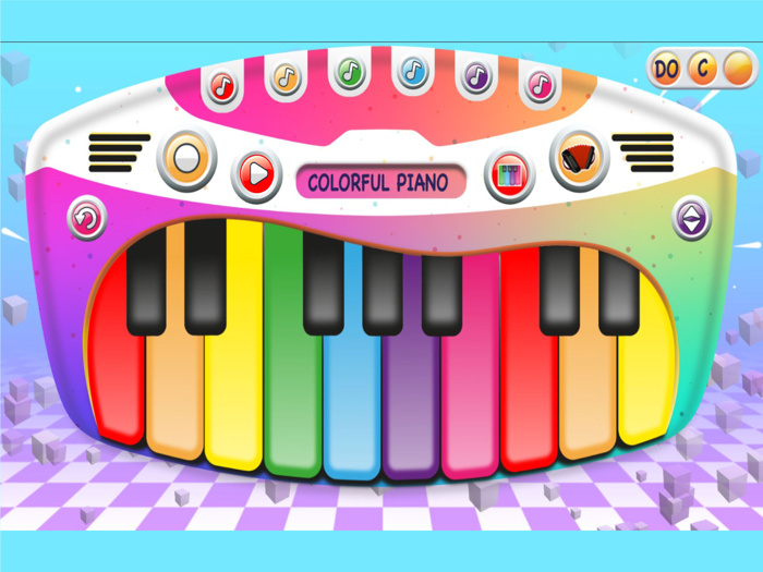Colorful iPiano