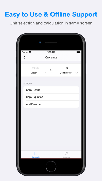 Unit Converter and Calculator. Screenshot