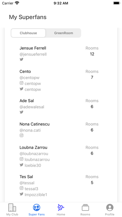 Social Connector Screenshot