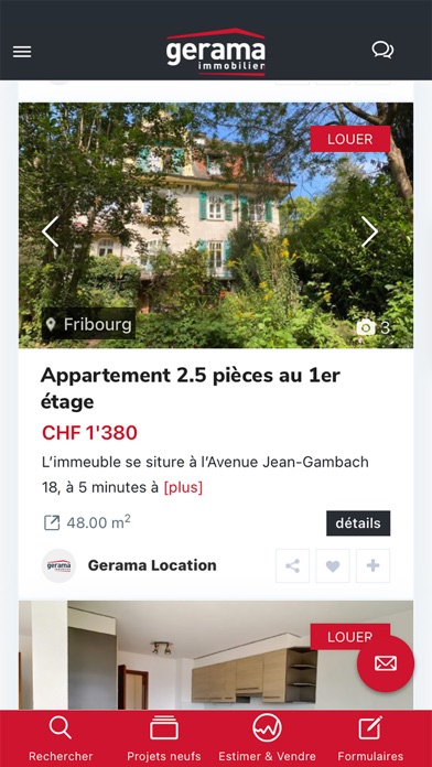 GERAMA Immobilier Screenshot