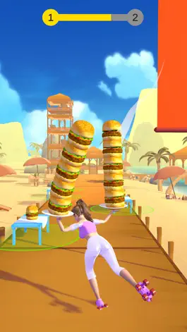 Game screenshot Waitress On Roller hack