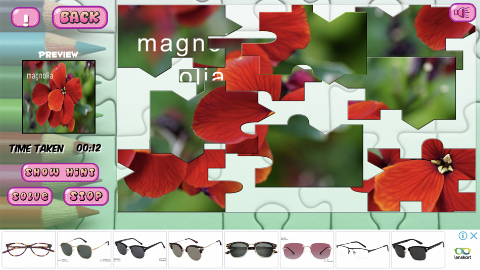 #9. Slide and Jigsaw Puzzles (iOS) By: jabir Ali
